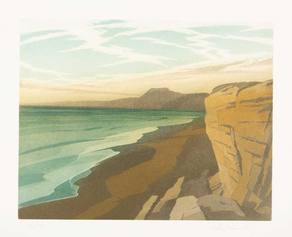 Lot 936 - Michael Fairclough (born 1940)/Lyme Bay,...