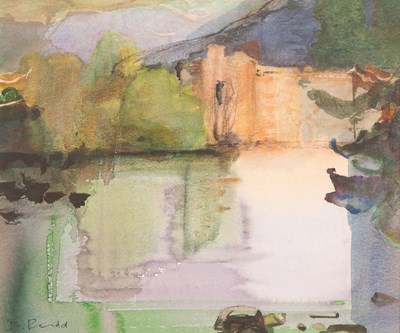Lot 939 - Bob Rudd (born 1944)/Landscape with Avenue of...