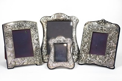 Lot 21 - A silver photograph frame, M&LS, London 1991,...