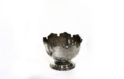 Lot 66 - An Edwardian silver rose bowl, Elkington & Co.,...