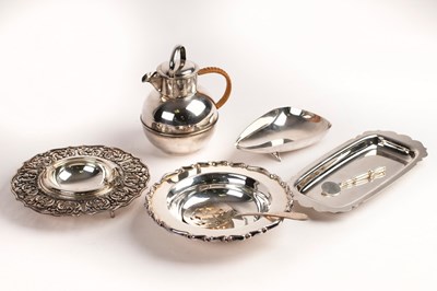 Lot 134 - Sundry silver plate