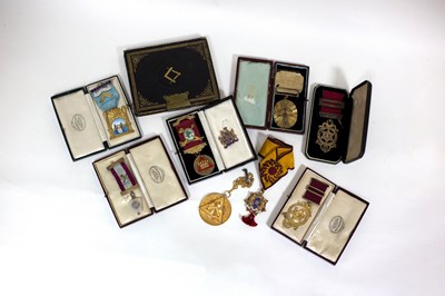 Lot 231 - A collection of silver, silver gilt and enamel...