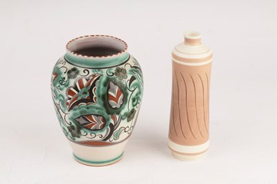 Lot 275 - A Poole pottery vase, shape 706, 19.5cm high...