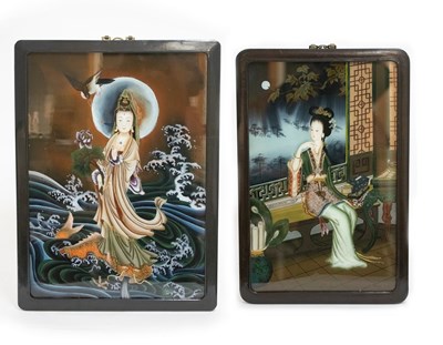 Lot 361 - 20th Century Chinese School/Guan Yin/woman in...