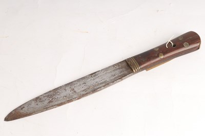 Lot 491 - A late 19th Century Middle Eastern dagger with...