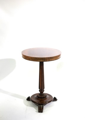 Lot 626 - A William IV rosewood occasional table, the...