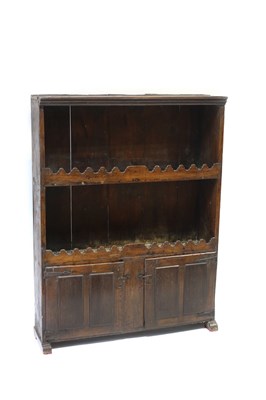 Lot 674 - An 18th Century Spanish open dresser, 112cm...