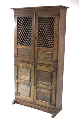 Lot 681 - An early 19th Century Spanish walnut kitchen...