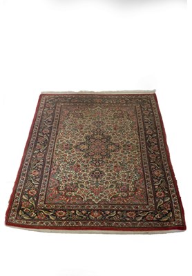 Lot 767 - An Isfahan rug, Central Persia, decorated...