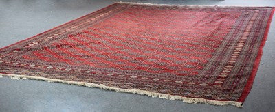 Lot 771 - A Bokhara carpet, Turkmenistan, late 20th...