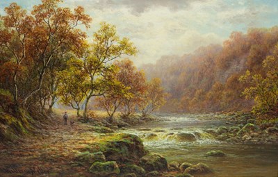 Lot 835 - William Mellor (1851-1931)/River...