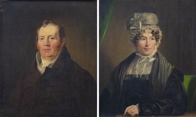 Lot 840 - James Lonsdale (1777-1839)/Portraits of Thomas...