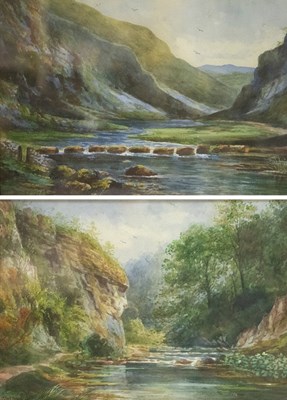 Lot 886 - John Thorley/River Landscapes/a pair/signed...