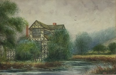 Lot 887 - John Thorley/Moreton Hall/signed and...