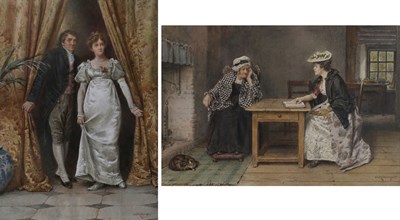 Lot 917 - George Goodwin Kilburne (1863-1938)/The...