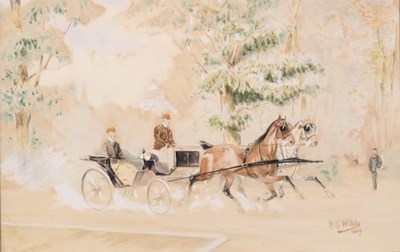 Lot 939 - Hans Gottfried Wilda (1862-1911/22)/Carriage...