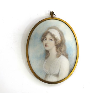 Lot 941 - 19th Century English School/Portrait Miniature...