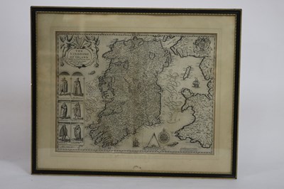 Lot 963 - After John Speed/Map of Irland...