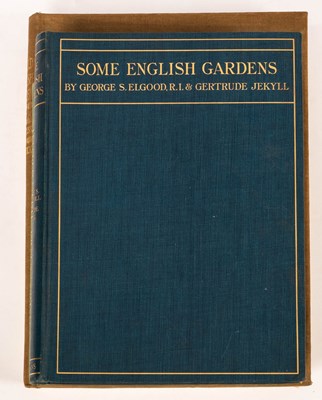 Lot 165 - Jekyll, Gertrude. Some English Gardens, 1904....