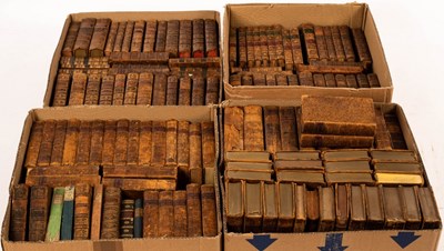 Lot 199 - A quantity of leather bound volumes, History,...