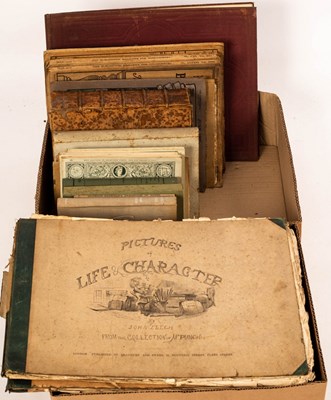 Lot 205 - Leech (J) Life and Caricatures, 2 vols and 37...