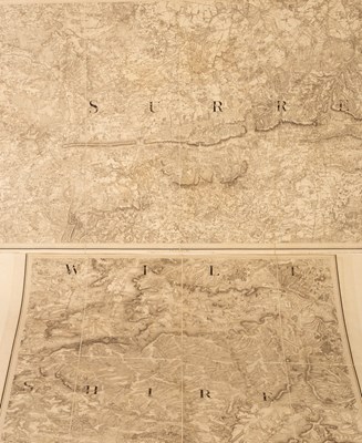 Lot 212 - Baker (B) Ordnance Map of Hampshire, published...