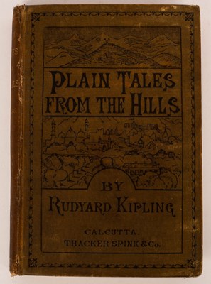 Lot 282 - Kipling, Rudyard. Plain Tales from the Hills,...