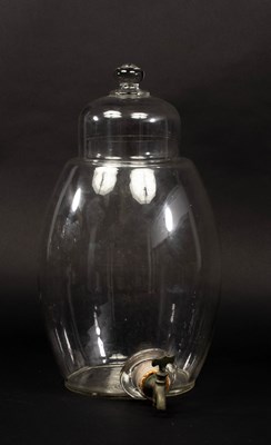 Lot 311 - A 19th Century glass drinks dispenser with...