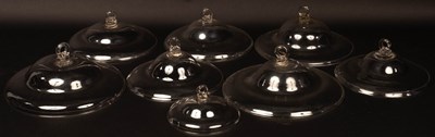 Lot 319 - Eight Victorian smoke bells