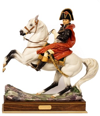 Lot 362 - A Royal Worcester equestrian figure of...