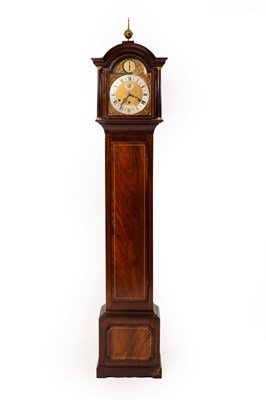 Lot 506 - An eight-day mahogany longcase clock by...