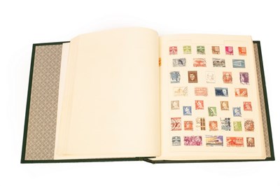 Lot 582 - The Alpine stamp album containing an all-world...