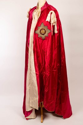 Lot 592 - The GCB & GCMG ceremonial robes and mantle...