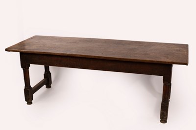 Lot 644 - An early 18th Century refectory table on...