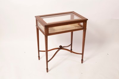 Lot 648 - An Edwardian satinwood, painted and decorated...