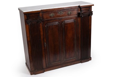 Lot 710 - An 18th Century mahogany cabinet, probably...