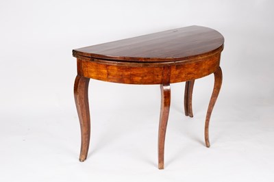 Lot 766 - A Swedish fruitwood farmhouse table circa 1790,...