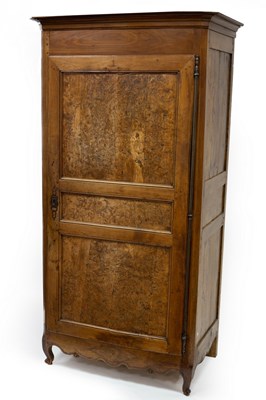 Lot 790 - A French provincial walnut, fruitwood and burr...