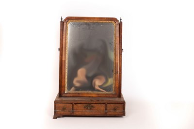 Lot 816 - A George III dressing mirror, the glass with...