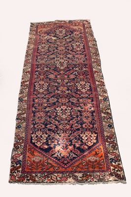 Lot 868 - A Hamadan runner, West Persia, circa 1930,...