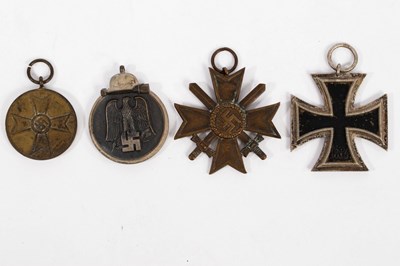 Lot 919 - WWII German Medals comprising; Iron Cross, 2nd...