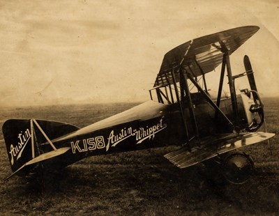 Lot 922 - Fourteen photographs of World War I airplanes...