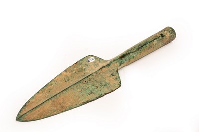 Lot 929 - An early Luristan bronze spearhead, circa 1000...