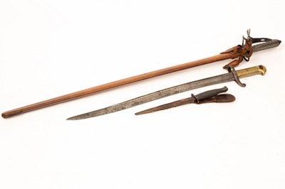 Lot 931 - A 19th/20th Century artillery officers' sword...