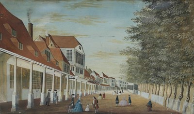 Lot 1110 - Thomas Loggon (1706-1780)/The Pantiles,...