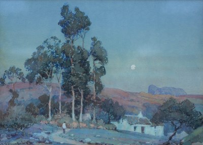 Lot 1111 - Albert Moulton Foweraker (1873-1942)/Twilight,...