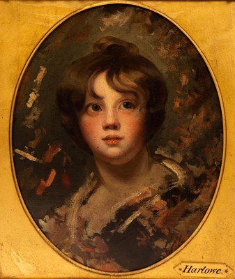 Lot 1136 - George Henry Harlow (1787-1819)/Portrait...