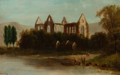 Lot 1144 - V Magnier/Tintern Abbey/signed and dated...