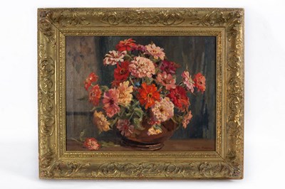 Lot 1153 - Freda Marston (1895-1949)/Floral Still...