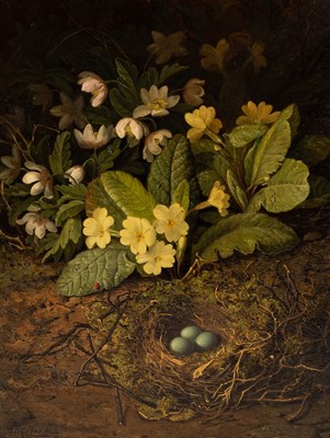 Lot 1166 - John Fitz Marshall (1859-1932)/Birds Nest with...